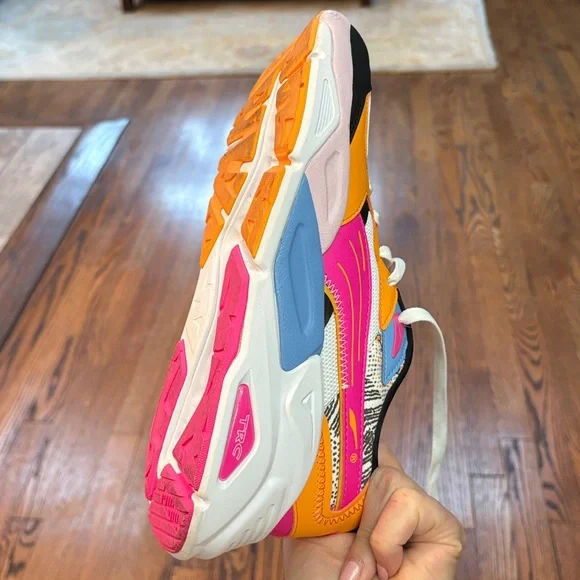 🧡👟PUMA Womens TRC Mira Artisan Lace Up Sneakers Shoes Casual - White. - Picture 6 of 9